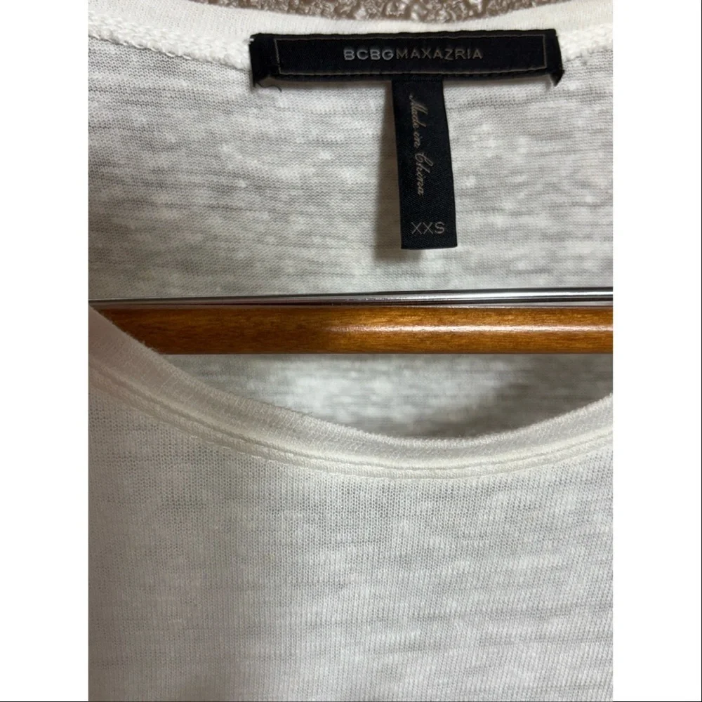 Bcbgmaxazria burnout embellished tee - Picture 5 of 7